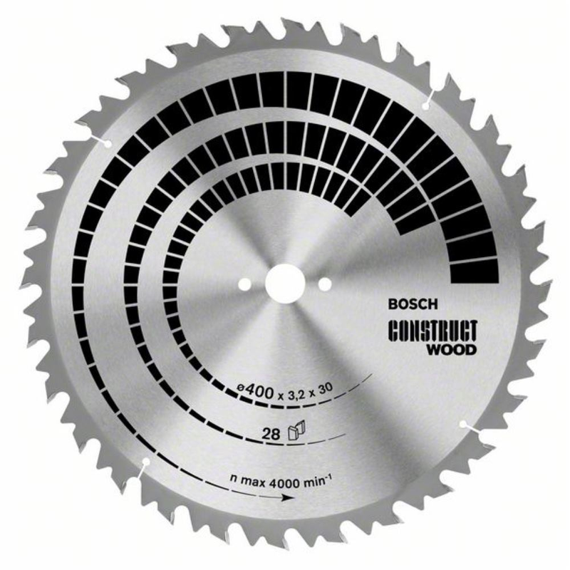 Kreissägeblatt Construct Wood. 600 x 30 x 4.0 mm