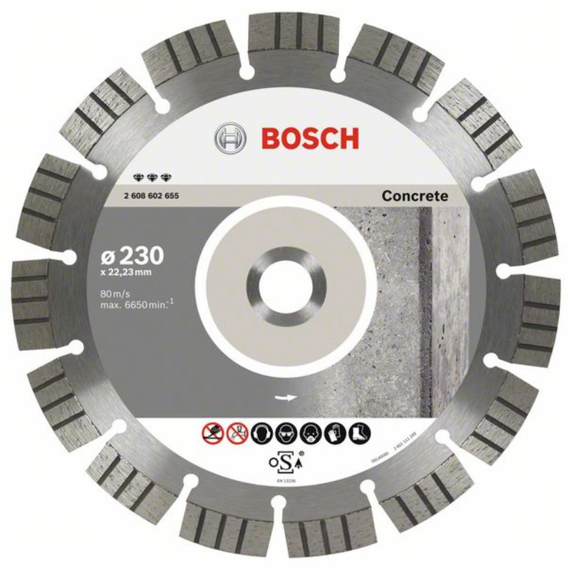 Ø 230 mm Diamanttrennscheibe Best for Concrete