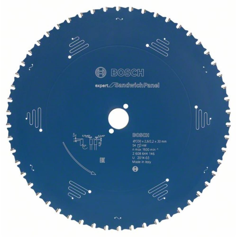 Kreissägeblatt Expert for Sandwich Panel. 330 x 30