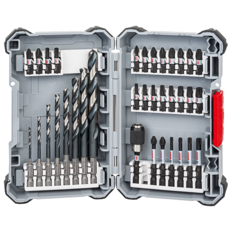 Bohrer & Schrauberbit-Set Impact Control HSS 35tei