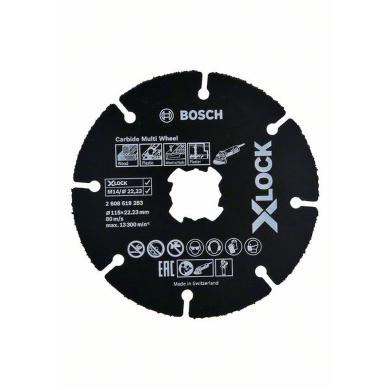 Ø 115 mm X-LOCK Trennscheibe Carbide Multi Wheel