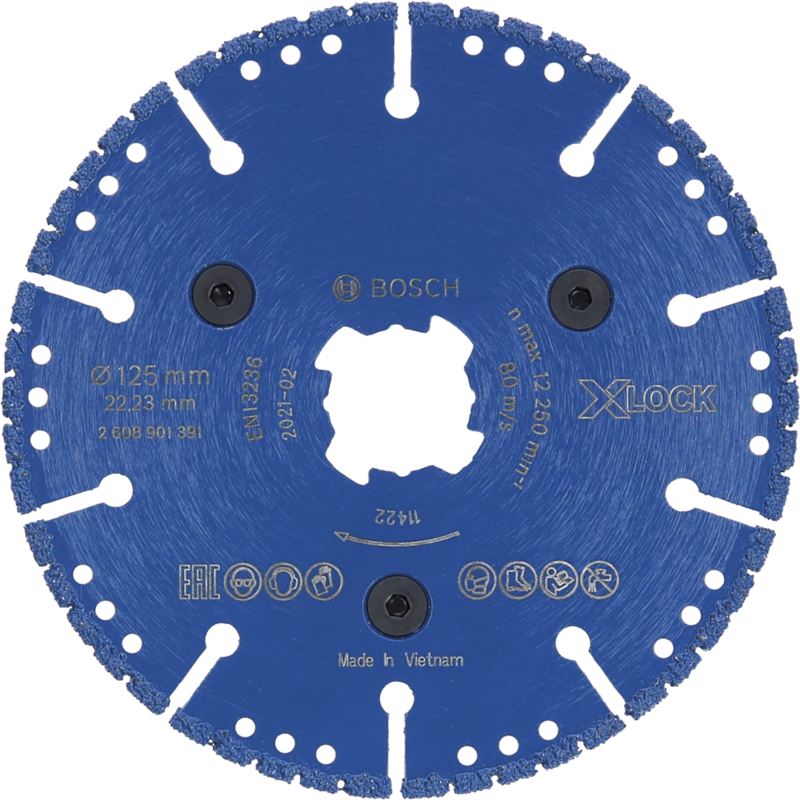 EXPERT Diamond Pipe Cut Wheel X-LOCK 125 mm