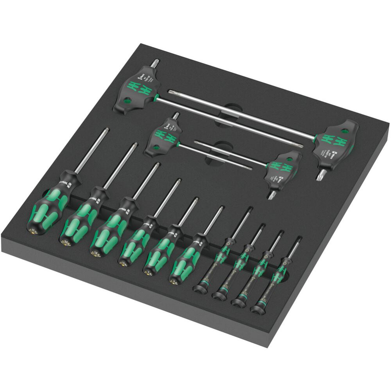 9712 Schaumstoffeinlage TORX® HF Schraubendreher Set 1