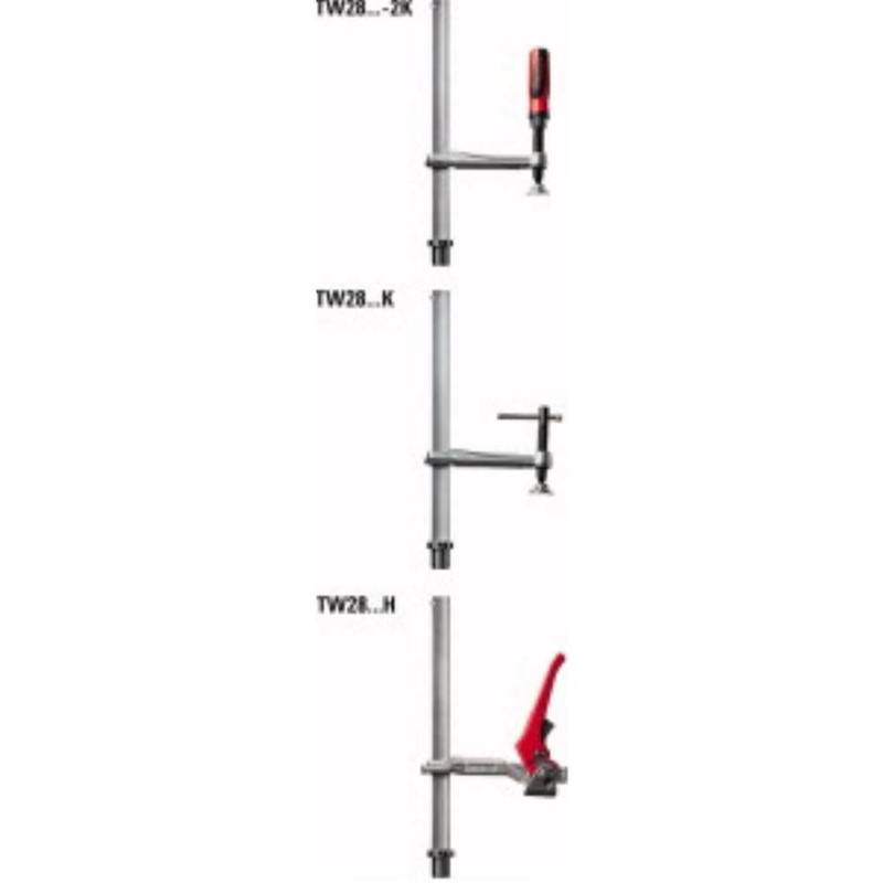 Spannelement für Schweißtische TW28 300/120 2K-Griff