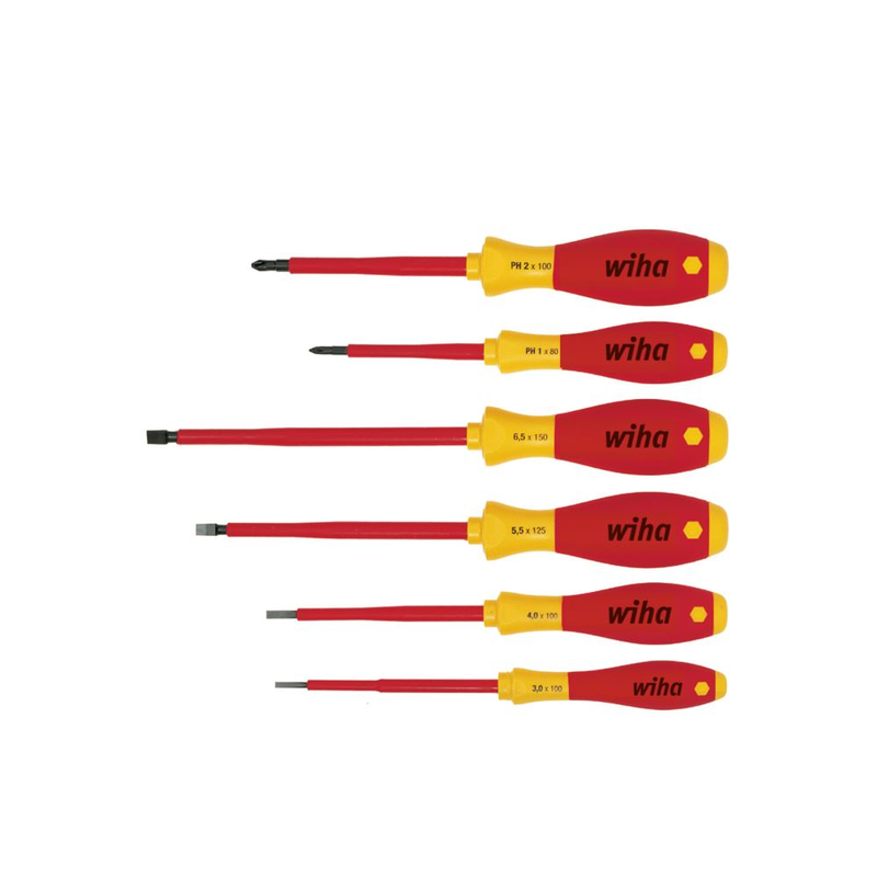 Schraubendreher 6-teilig VDE SoftFinish