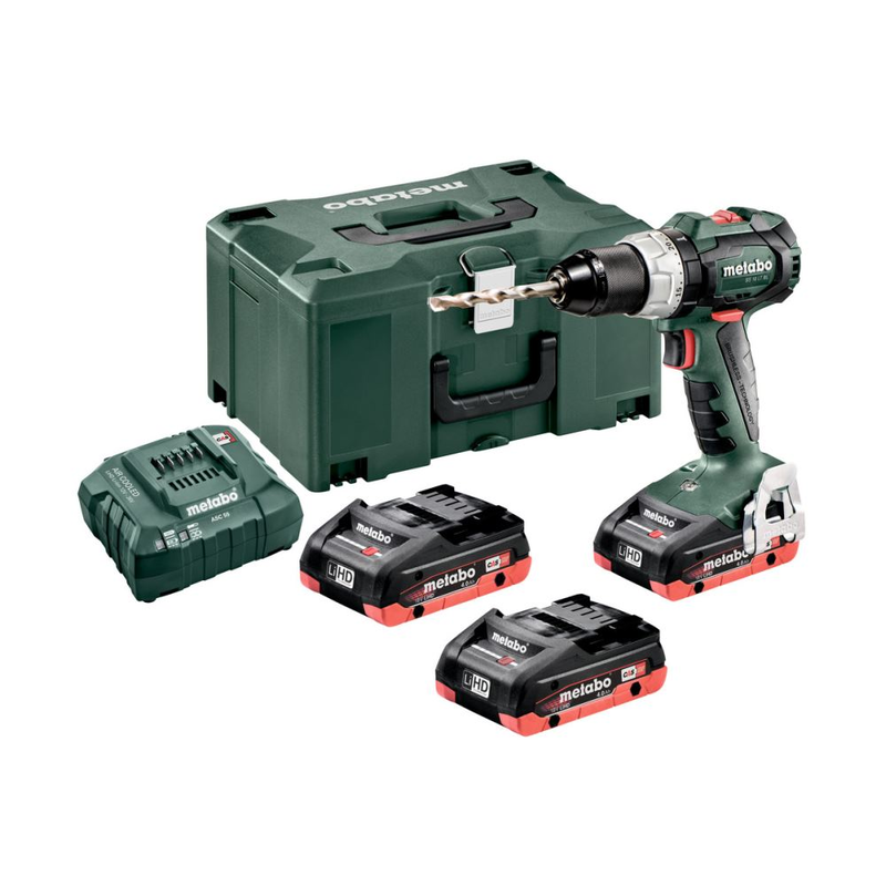 18V Akku Bohrschrauber BS 18 LT BL SET | 3x Akku 4