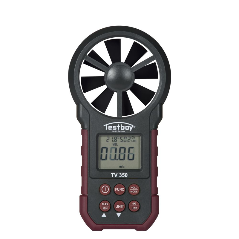 Digitales Anemometer