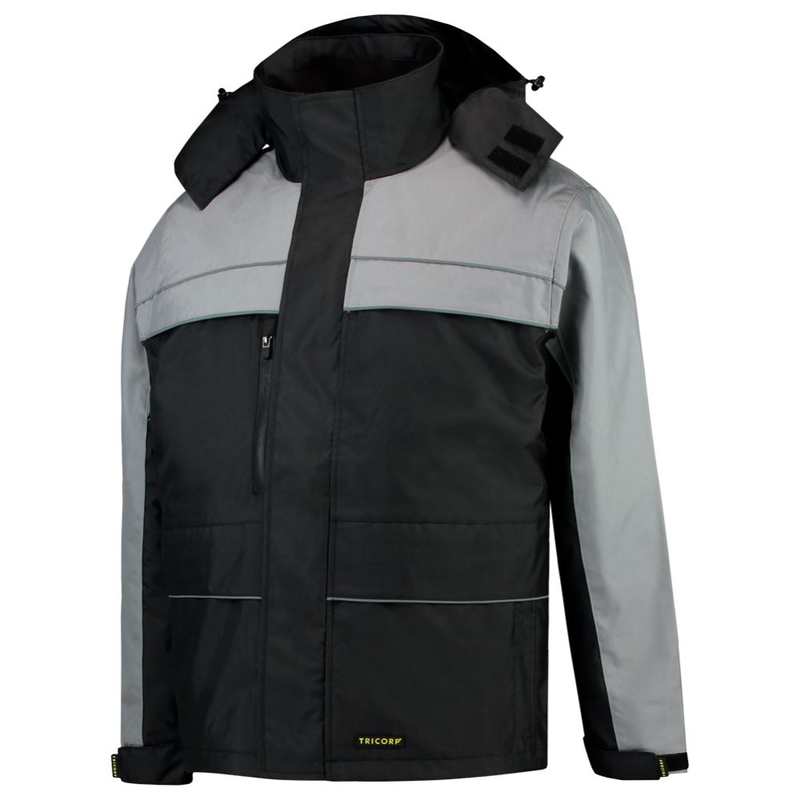 Parka Cordura-Besatz BlackGrey Gr. XXL