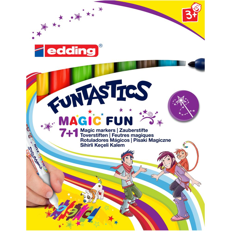 FUNTASTICS MAGIC FUN Kinderfasermaler 8e