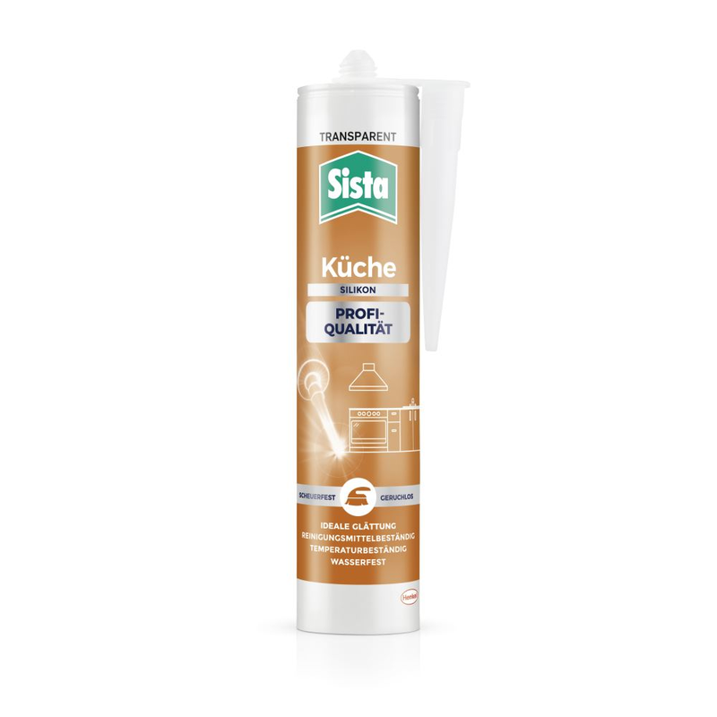 Küche Silikon, Kartusche, transparent, 280ml