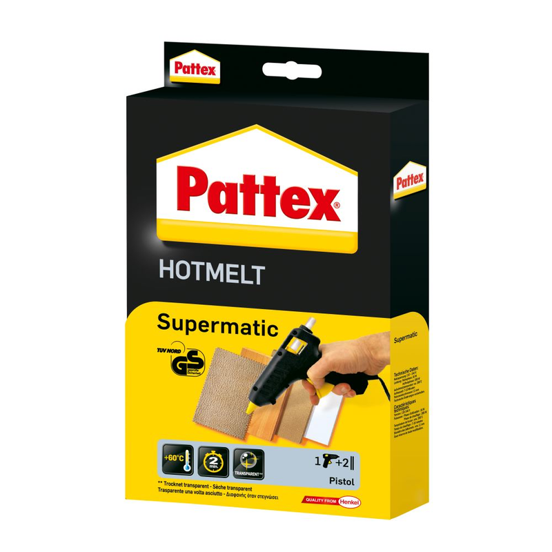 Hotmelt Supermatic, Hängefaltschachtel, 1 P