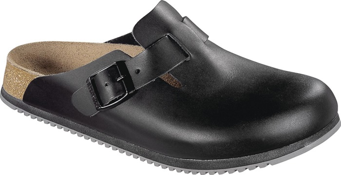 Clog Boston SL Gr.37 schwarz Obermaterial:Leder EN