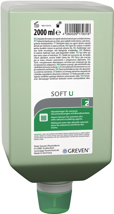 Handreiniger GREVEN® SOFT U 2l lösemittelfrei GREV