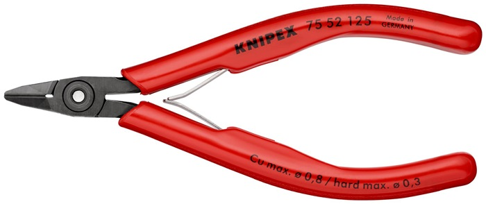 Elektronik-Seitenschneider L.125mm Form 5 Facette