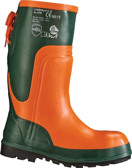 Forstsicherheitsstiefel Ulme Gr.47 oliv/orange Nat