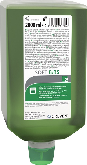 Hautreinigungslotion GREVEN® SOFT B/RS 2l mittlere