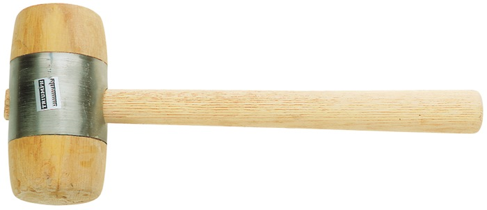 Holzhammer Kopf-Ø 70mm 550g Weißbuche