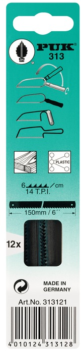 Sägeblatt Blatt-L.150mm Blatt-B.6mm grob f.HO 12 S