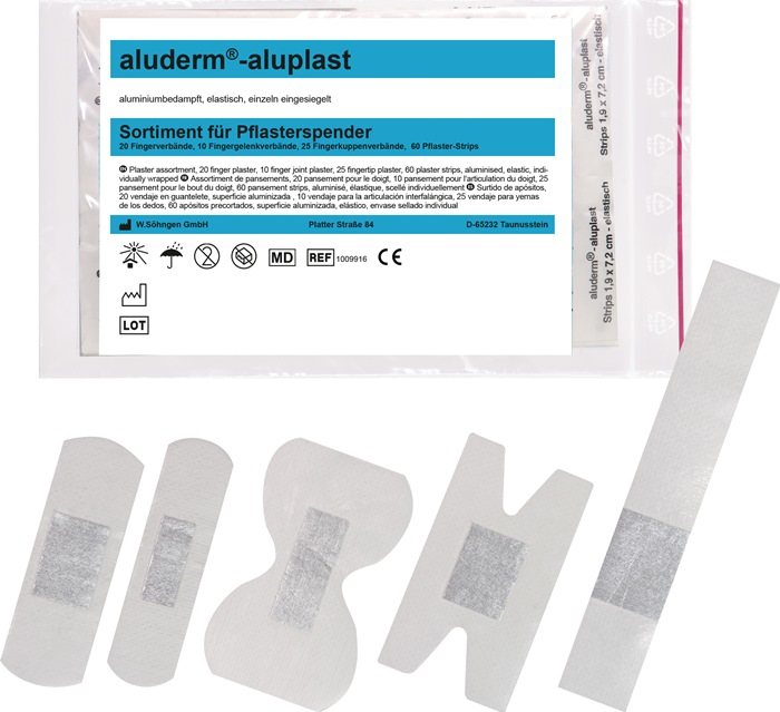 Wundpflaster aluderm®-aluplast wasserfest SÖHNGEN