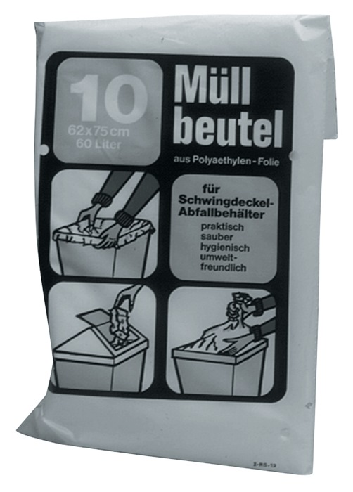 Müllbeutel B700xL1100mm 120l 60 µm blau 10St./Btl.