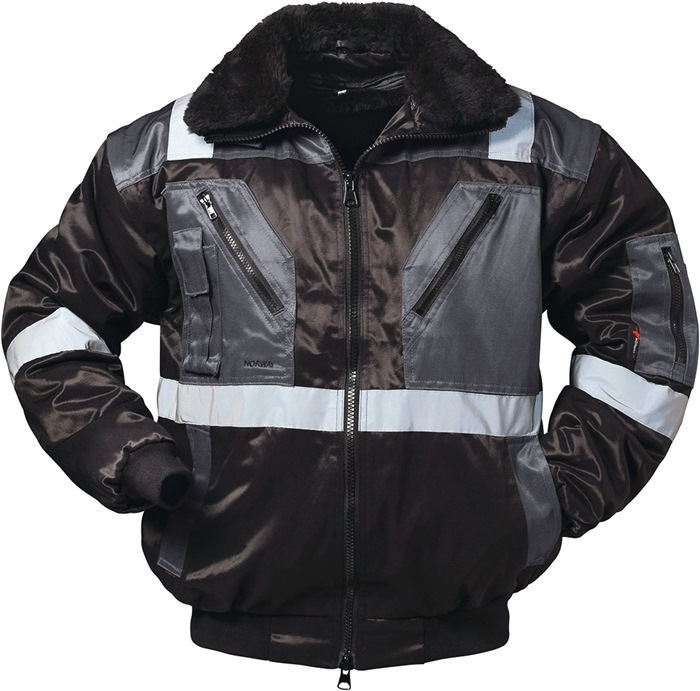 Kombipilotenjacke 4 in 1 Kirkenes Gr.XXL schwarz/g