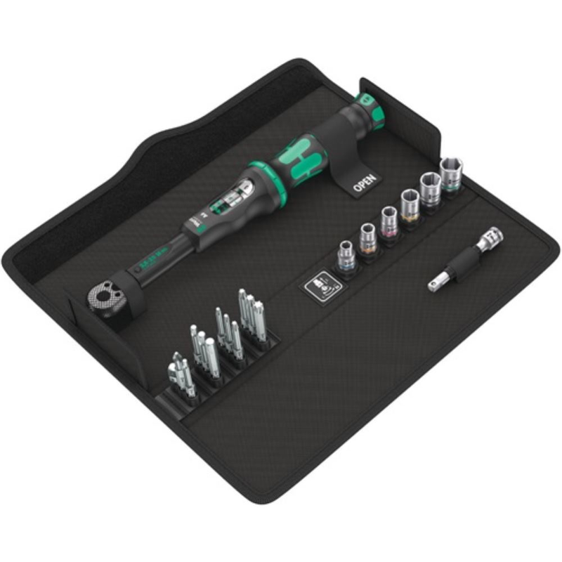 Drehmomentschlüsselset Click-Torque A 6 Set 1 20tl