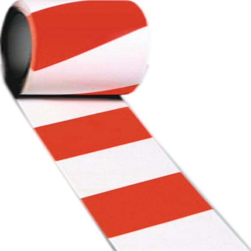 Bodenmarkierungsband Easy Tape PVC rot/weiß L.33m