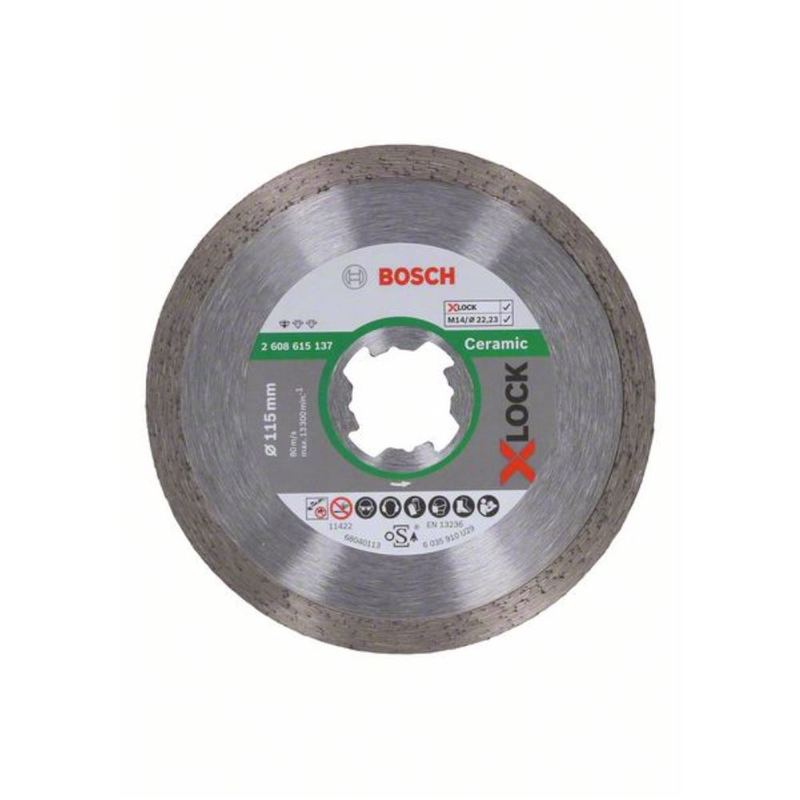 Ø 115 mm X-LOCK Diamanttrennscheibe Standard for Ce