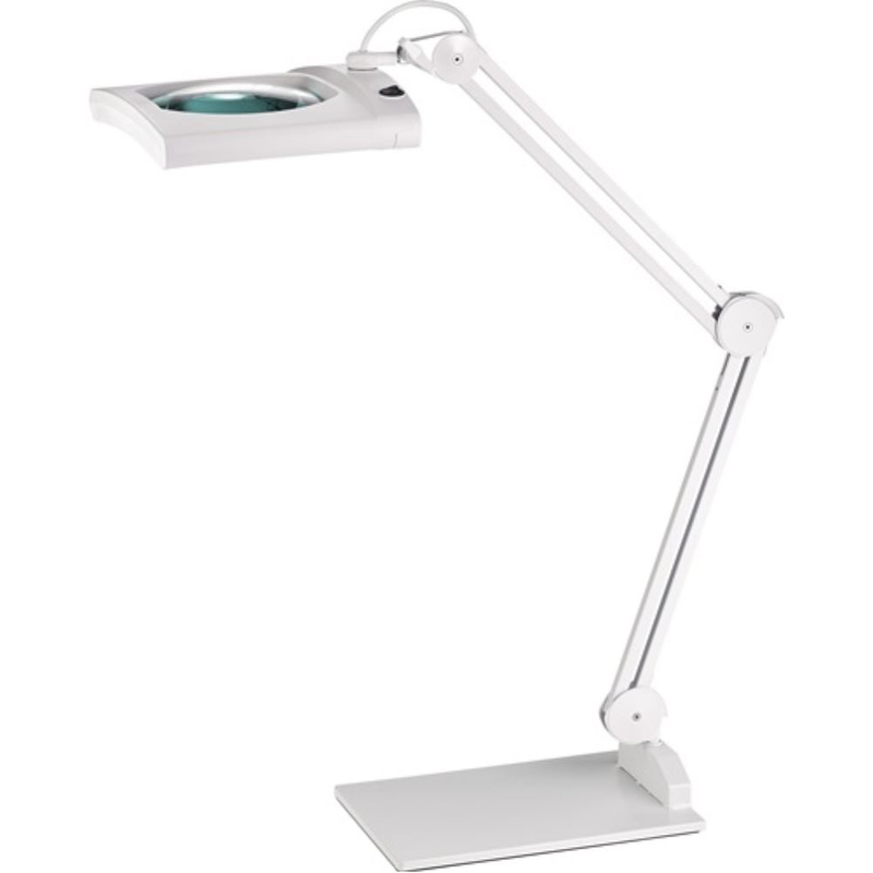 LED-Lupenleuchte Glaslinse 190,5mm (7,5") Standfuß