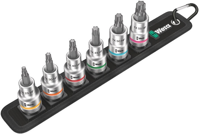 Steckschlüsselsatz Belt C 3 TORX® HF Zyklop 6-tlg.