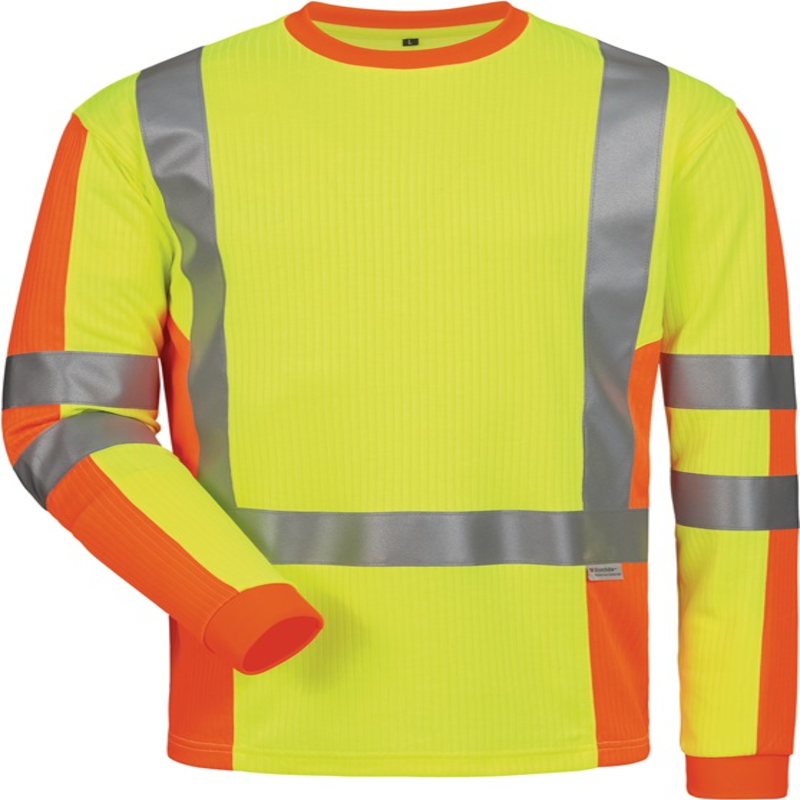 UV-/ Warnschutz-Langarmshirt Drachten Gr.XXXL gelb